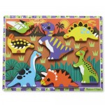 7 pc Melissa & Doug - Dinosaurs Chunky Puzzle
